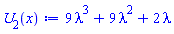 9*lambda^3+9*lambda^2+2*lambda