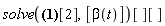 "solve(?[2],[beta(t)])[][]"