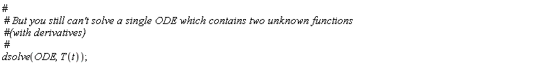 dsolve(ODE, T(t))
