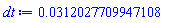 HFloat(0.031202770994710846)