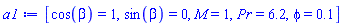 [cos(beta) = 1, sin(beta) = 0, M = 1, Pr = 6.2, phi = .1]