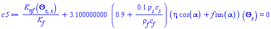 K__nf*(diff(diff(Theta(x), x), x))/K__f+3.100000000*(.9+.1*rho__s*c__s/(rho__f*c__f))*(eta*cos(alpha)+f(x)*sin(alpha))*(diff(Theta(x), x)) = 0