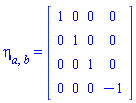 Physics:-Tetrads:-eta_[a, b] = Matrix(%id = 36893488153385350796)