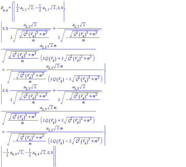 E[a, mu] = Matrix(%id = 36893488151939865164)