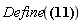 "Define(?)"