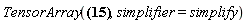 TensorArray(E[a, mu]*E[b, `~mu`] = Eta[a, b], simplifier = simplify)