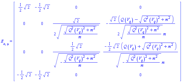 E[a, mu] = Matrix(%id = 36893488153642495860)