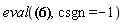 eval((1/2)*(csgn(ln(1+x)-2)+1)*(ln(1+x)-2) = 0, csgn = -1)