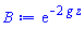exp(-2*g*z)