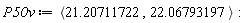 P50v := `<,>`(21.20711722, 22.06793197)