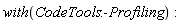 with(CodeTools:-Profiling)