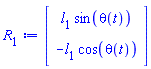 Vector(2, {(1) = l[1]*sin(theta(t)), (2) = -l[1]*cos(theta(t))})