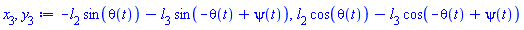 -l[2]*sin(theta(t))-l[3]*sin(-theta(t)+psi(t)), l[2]*cos(theta(t))-l[3]*cos(-theta(t)+psi(t))
