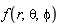 f(r, theta, phi)