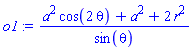 (a^2*cos(2*theta)+a^2+2*r^2)/sin(theta)