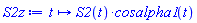 proc (t) options operator, arrow, function_assign; S2(t)*cosalpha1(t) end proc