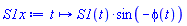 proc (t) options operator, arrow, function_assign; S1(t)*sin(-phi(t)) end proc