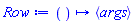 proc () options operator, arrow; `<|>`(args) end proc