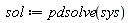 sol := pdsolve(sys)