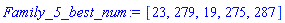 [23, 279, 19, 275, 287]