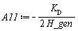 -(1/2)*K__D/H_gen