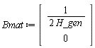 Vector(2, {(1) = (1/2)/H_gen, (2) = 0})