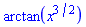 arctan(x^(3/2))