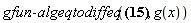 gfun:-algeqtodiffeq(g(x)*x^2+g(x)-1 = 0, g(x))