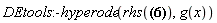 DEtools:-hyperode(rhs(g(x) = hypergeom([1], [], -x^2)), g(x))