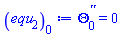 diff(diff(Theta[0](x), x), x) = 0