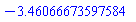 HFloat(-3.4606667359758356)