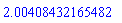 HFloat(2.0040843216548243)