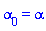 alpha[0] = alpha