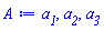 a__1, a__2, a__3