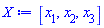 [x[1], x[2], x[3]]