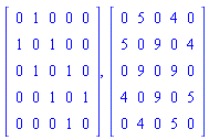 Matrix(%id = 36893488148098426748), Matrix(%id = 36893488148098428188)