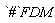 `#`*FDM