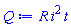 R*i^2*t