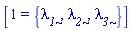 [1 = {lambda__1, lambda__2, lambda__3}]