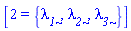 [2 = {lambda__1, lambda__2, lambda__3}]