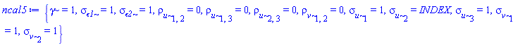{gamma = 1, sigma__epsilon1 = 1, sigma__epsilon2 = 1, rho__u[1, 2] = 0, rho__u[1, 3] = 0, rho__u[2, 3] = 0, rho__v[1, 2] = 0, sigma__u[1] = 1, sigma__u[2] = INDEX, sigma__u[3] = 1, sigma__v[1] = 1, sigma__v[2] = 1}