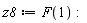 z8 := F(1)