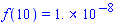 f(10) = 0.1e-7