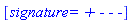 [signature = `+ - - -`]