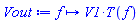 proc (f) options operator, arrow; V1*T(f) end proc