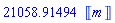 21058.91494*Units:-Unit(m)
