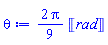 (2/9)*Pi*Units:-Unit(rad)