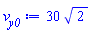30*2^(1/2)