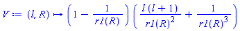 proc (l, R) options operator, arrow; (1-1/r1(R))*(l*(l+1)/r1(R)^2+1/r1(R)^3) end proc