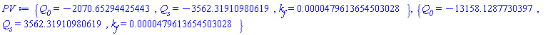 {Q__0 = -2070.65294425443, Q__s = -3562.31910980619, k__f = 0.479613654503028e-4}, {Q__0 = -13158.1287730397, Q__s = 3562.31910980619, k__f = 0.479613654503028e-4}